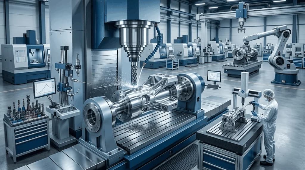 MACHINE TOOLS - Precision Manufacturing Sector at Shreeram Aerospace