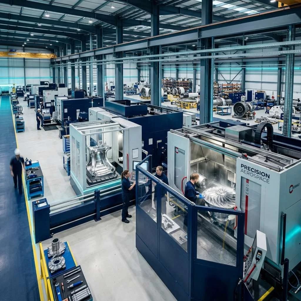 Shreeram Aerospace precision CNC machining and engineering facility walkthrough