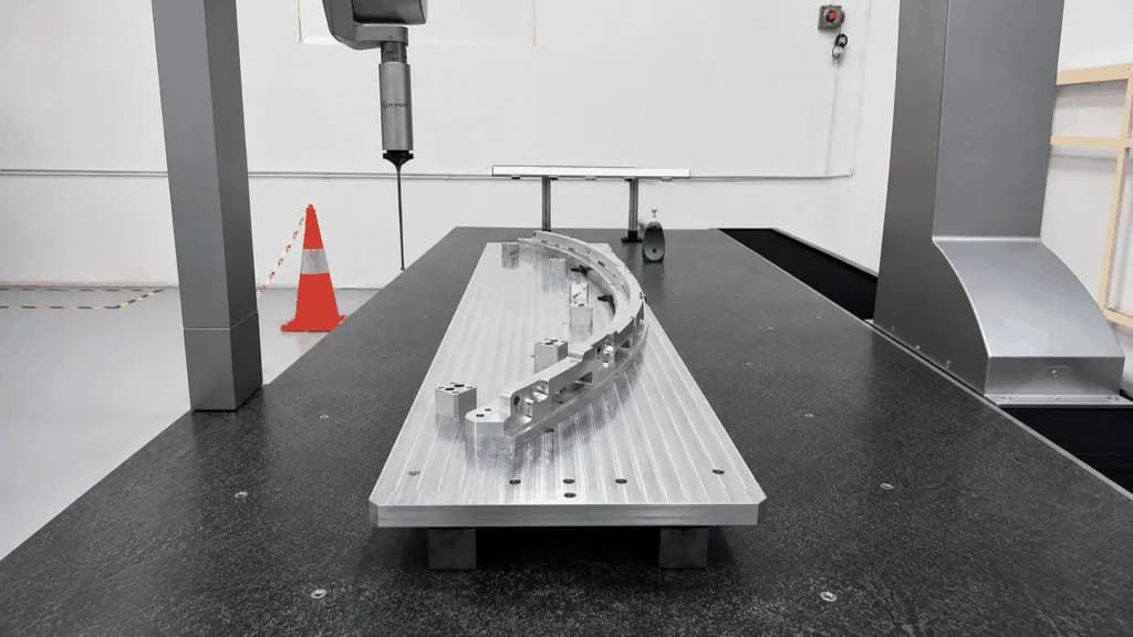 Outer Wing Box And Leading-Edge Assembly Tool - Precision Aerospace Machined Component