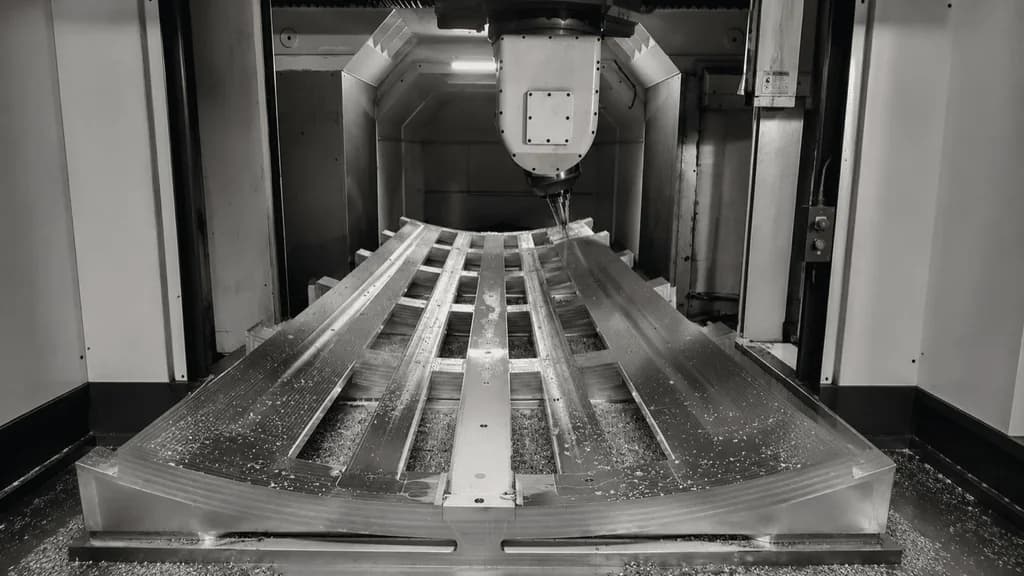 Finished Reflector Panel Packed For Dispatch - Precision Aerospace Machined Component